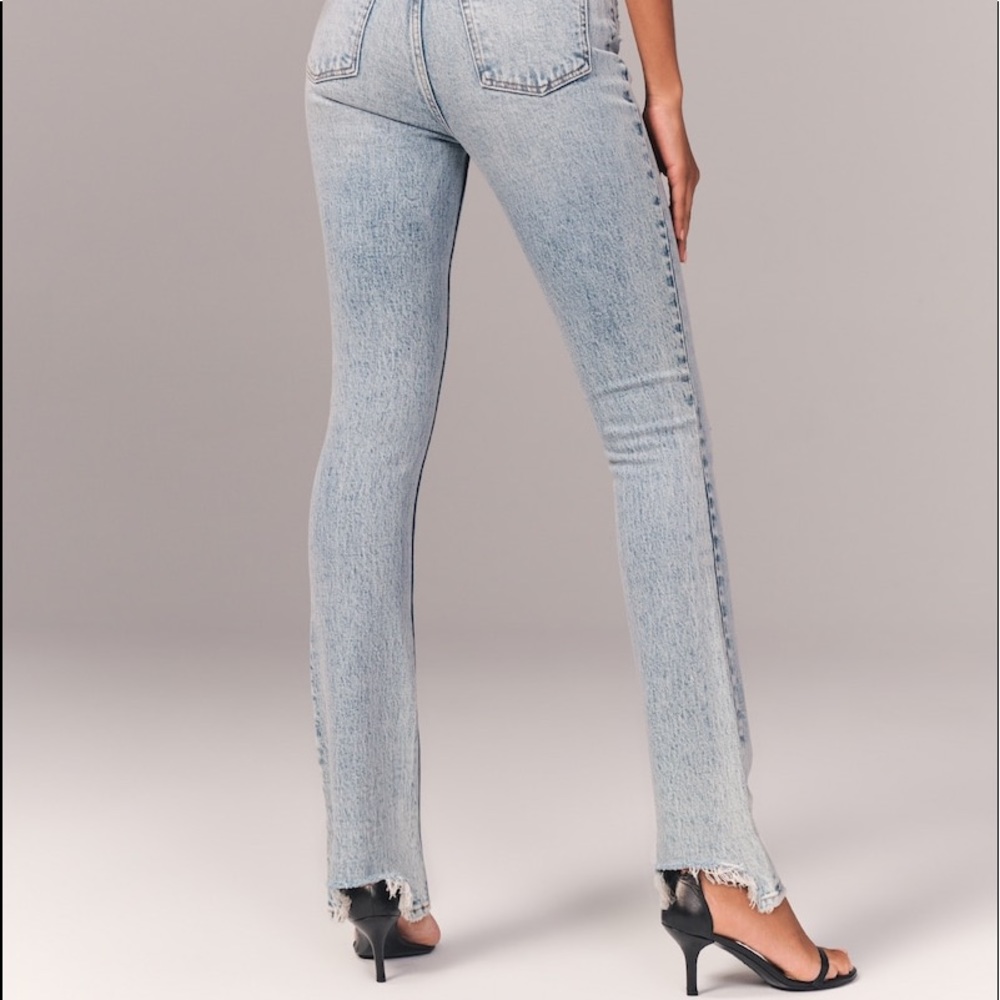 Abercrombie & Fitch 90’s High Rise Acid Wash Skinny Jeans